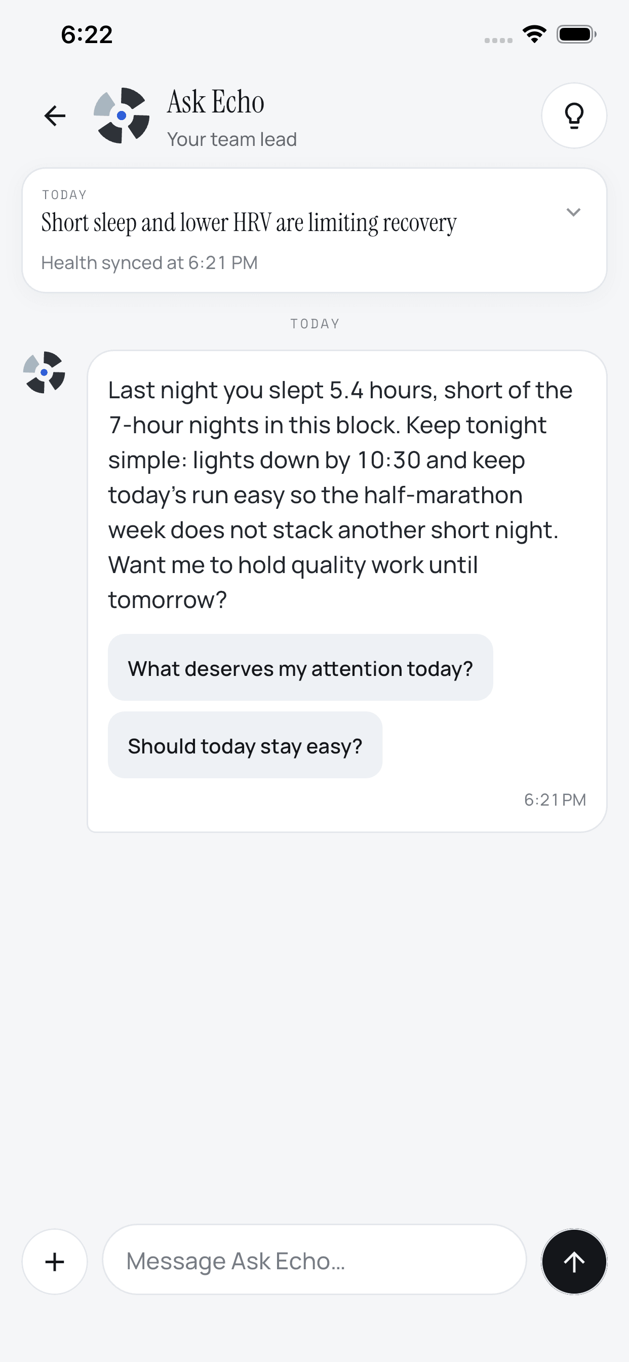 Ask Echo thread, the one place to ask, with today already briefed